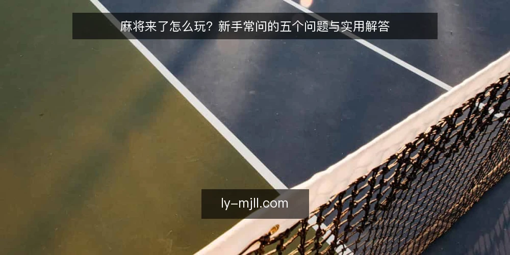 麻将来了怎么玩?新手常问的五个问题与实用解答 — 麻将来了的基本玩法是什么? 配图