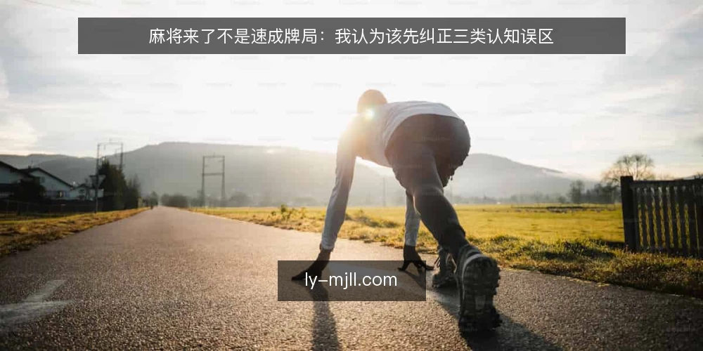 麻将来了不是速成牌局:我认为该先纠正三类认知误区 — 先厘清一个前提:麻将来了到底在练什么 配图