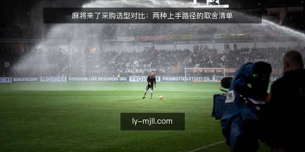 麻将来了采购选型对比：两种上手路径的取舍清单 — 先定决策标准：采购视角看麻将来了 配图